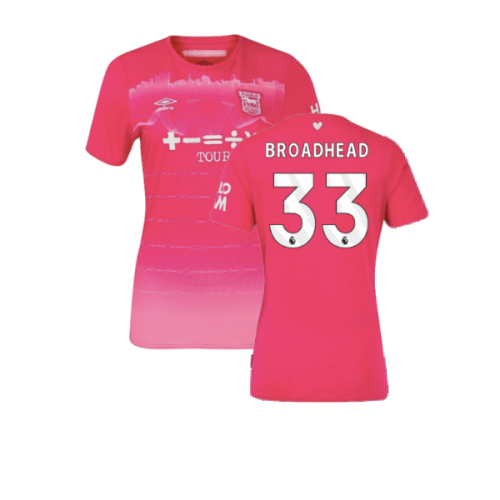 2024-2025 Ipswich Town Third Shirt (Womens) (Broadhead 33)