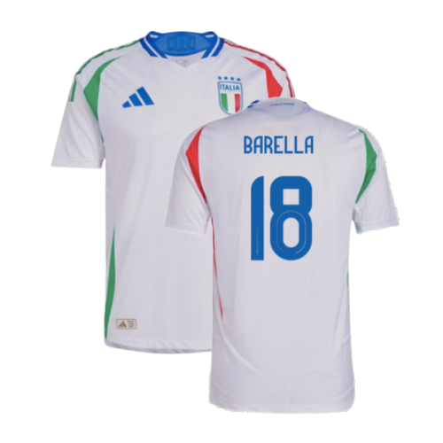 2024-2025 Italy Authentic Away Shirt (BARELLA 18)