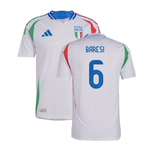 2024-2025 Italy Authentic Away Shirt (BARESI 6)