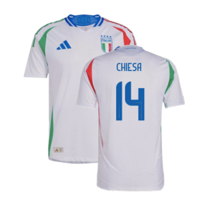 2024-2025 Italy Authentic Away Shirt (CHIESA 14) 2024-2025 Italy Authentic Away Shirt (CHIESA 14)
