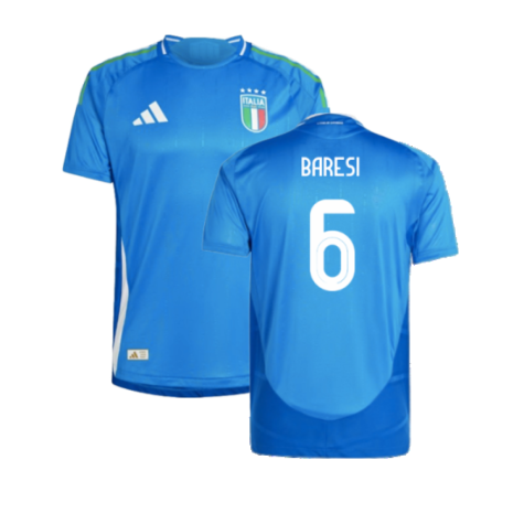 2024-2025 Italy Authentic Home Shirt (BARESI 6)