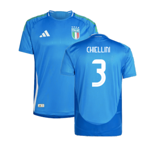 2024-2025 Italy Authentic Home Shirt (CHIELLINI 3)