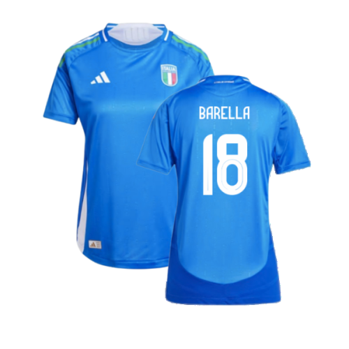 2024-2025 Italy Authentic Home Shirt (Ladies) (BARELLA 18)