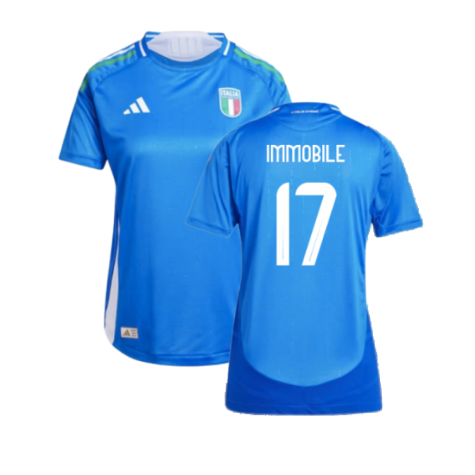 2024-2025 Italy Authentic Home Shirt (Ladies) (IMMOBILE 17)