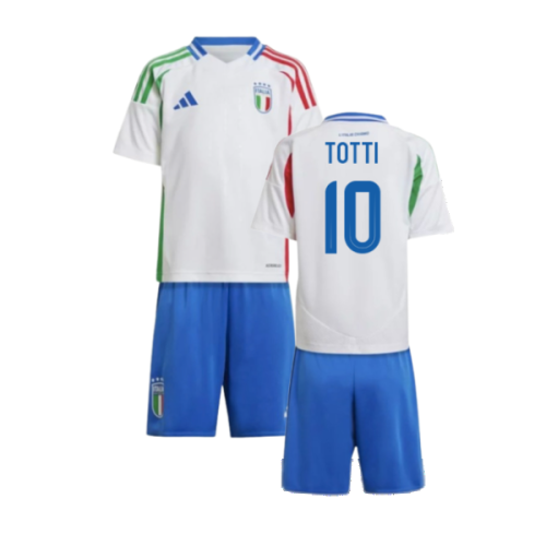 2024-2025 Italy Away Mini Kit (TOTTI 10)