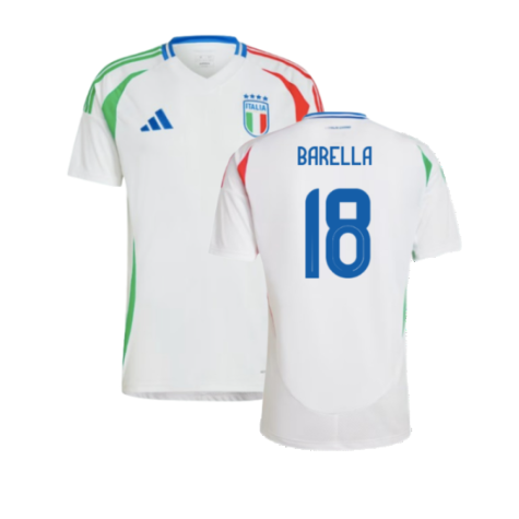 2024-2025 Italy Away Shirt (BARELLA 18)