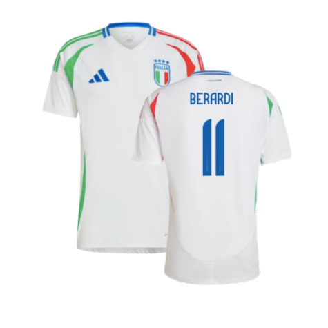 2024-2025 Italy Away Shirt (BERARDI 11)