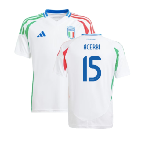 2024-2025 Italy Away Shirt (Kids) (ACERBI 15)