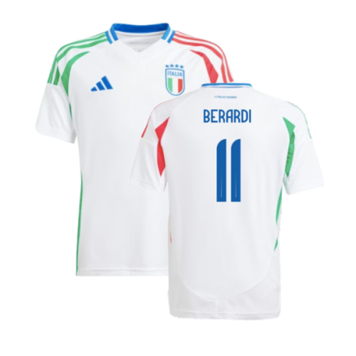 2024-2025 Italy Away Shirt (Kids) (BERARDI 11)