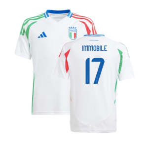 2024-2025 Italy Away Shirt (Kids) (IMMOBILE 17)