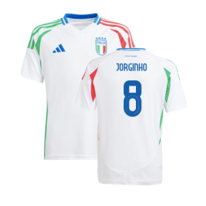 2024-2025 Italy Away Shirt (Kids) (JORGINHO 8)