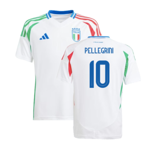 2024-2025 Italy Away Shirt (Kids) (PELLEGRINI 10)