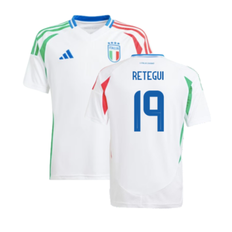 2024-2025 Italy Away Shirt (Kids) (RETEGUI 19)