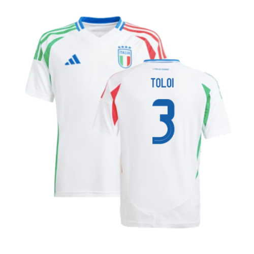 2024-2025 Italy Away Shirt (Kids) (TOLOI 3)