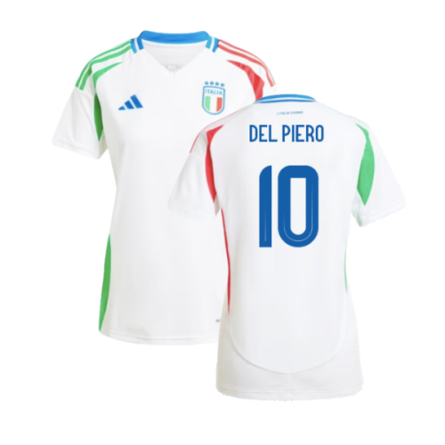 2024-2025 Italy Away Shirt (Ladies) (DEL PIERO 10)