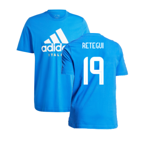 2024-2025 Italy DNA Graphic Tee (Blue) (RETEGUI 19)