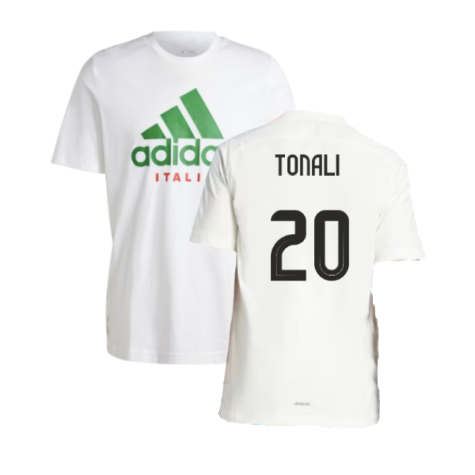 2024-2025 Italy DNA Graphic Tee (White) (TONALI 20)