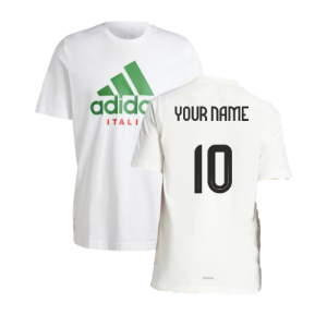 2024-2025 Italy DNA Graphic Tee (White)