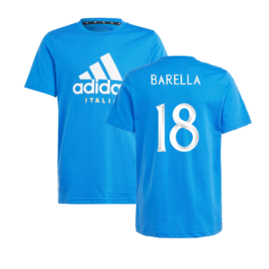2024-2025 Italy DNA Tee (Blue) - Kids (BARELLA 18) 2024-2025 Italy DNA Tee (Blue) - Kids (BARELLA 18)