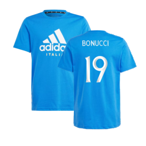 2024-2025 Italy DNA Tee (Blue) - Kids (BONUCCI 19)