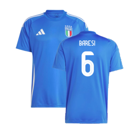 2024-2025 Italy Home Fan Jersey (BARESI 6)