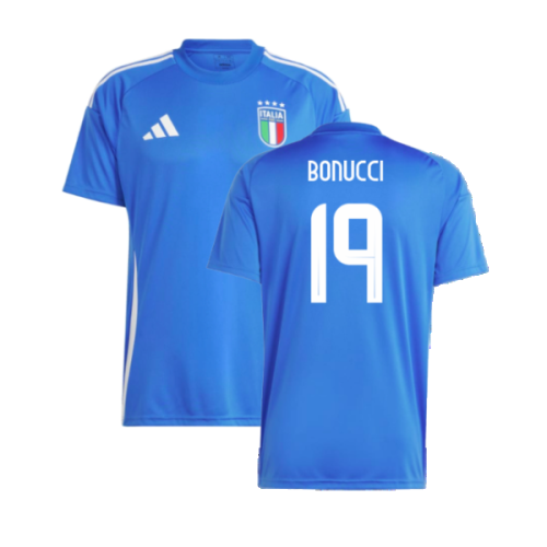 2024-2025 Italy Home Fan Jersey (BONUCCI 19)