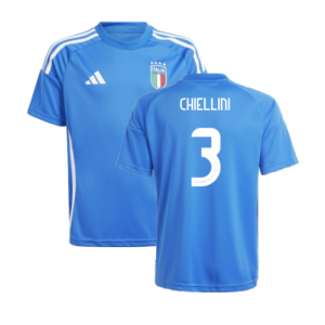 2024-2025 Italy Home Fan Jersey (Kids) (CHIELLINI 3) 2024-2025 Italy Home Fan Jersey (Kids) (CHIELLINI 3)