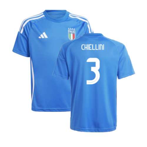 2024-2025 Italy Home Fan Jersey (Kids) (CHIELLINI 3)