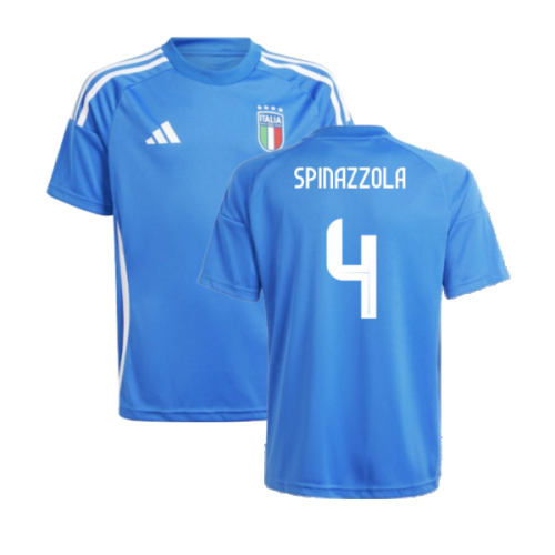 2024-2025 Italy Home Fan Jersey (Kids) (SPINAZZOLA 4)