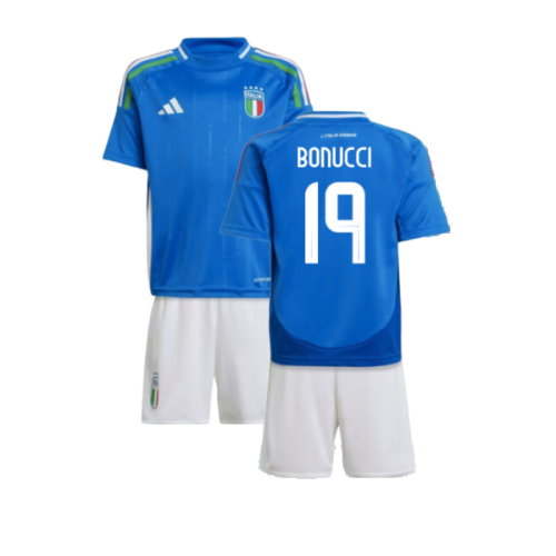 2024-2025 Italy Home Mini Kit (BONUCCI 19)