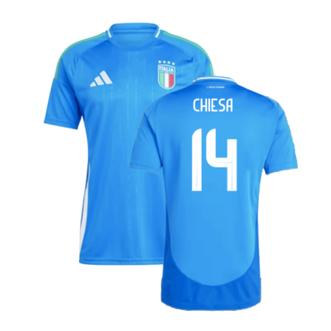 2024-2025 Italy Home Shirt (CHIESA 14)