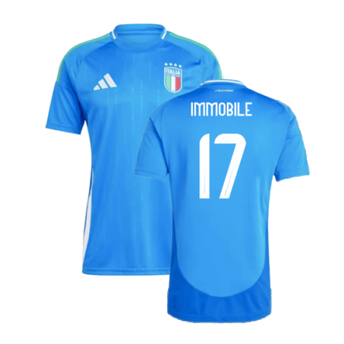 2024-2025 Italy Home Shirt (IMMOBILE 17)