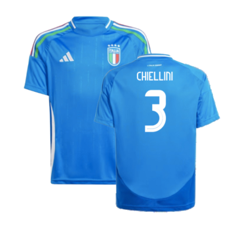 2024-2025 Italy Home Shirt (Kids) (CHIELLINI 3)