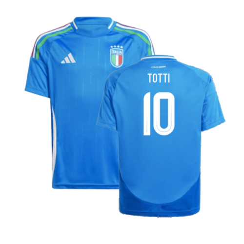 2024-2025 Italy Home Shirt (Kids) (TOTTI 10)