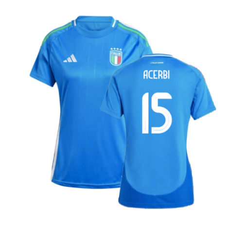 2024-2025 Italy Home Shirt (Ladies) (ACERBI 15)