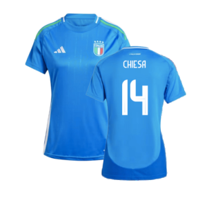2024-2025 Italy Home Shirt (Ladies) (CHIESA 14) 2024-2025 Italy Home Shirt (Ladies) (CHIESA 14)