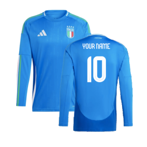 2024-2025 Italy Long Sleeve Home Shirt