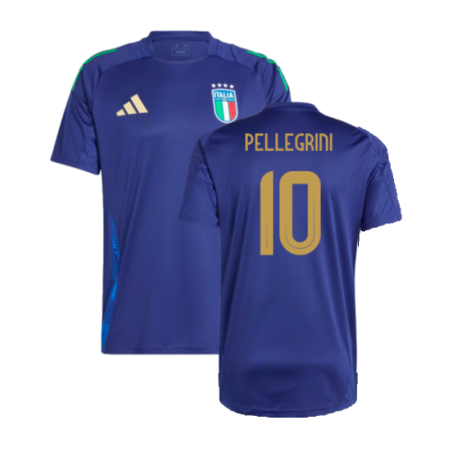 2024-2025 Italy Training Jersey (Navy) (PELLEGRINI 10)