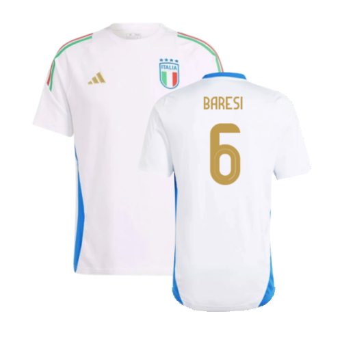 2024-2025 Italy Training Tee (White) (BARESI 6)