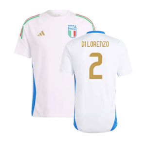 2024-2025 Italy Training Tee (White) (DI LORENZO 2)