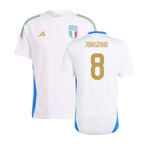 2024-2025 Italy Training Tee (White) (JORGINHO 8)