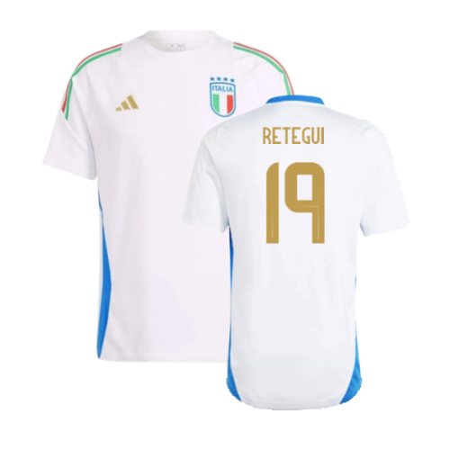 2024-2025 Italy Training Tee (White) (RETEGUI 19)