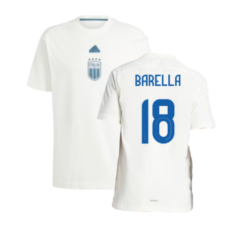 2024-2025 Italy Travel Tee (Off White) (BARELLA 18)