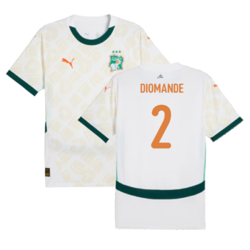 2024-2025 Ivory Coast Away Shirt (Diomande 2)