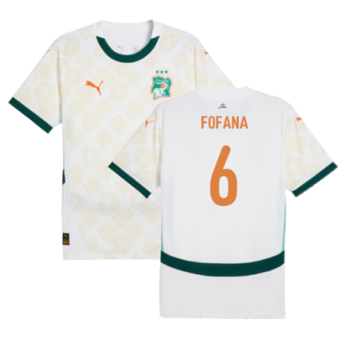 2024-2025 Ivory Coast Away Shirt (Fofana 6)