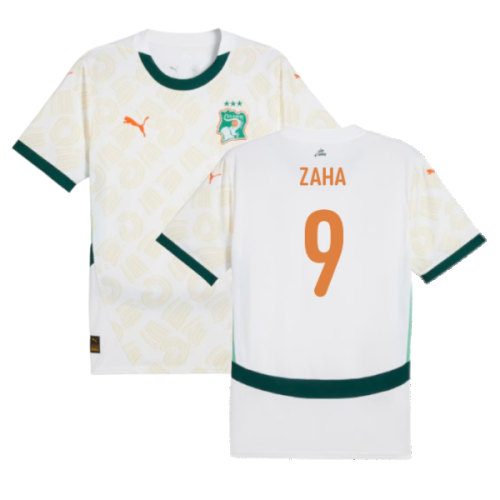 2024-2025 Ivory Coast Away Shirt (Zaha 9)