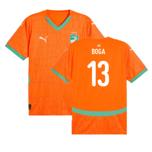 2024-2025 Ivory Coast Home Shirt (Boga 13)