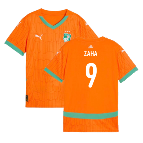 2024-2025 Ivory Coast Home Shirt (Kids) (Zaha 9)