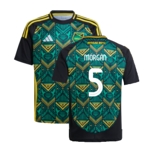 2024-2025 Jamaica Away Shirt (Kids) (Morgan 5)