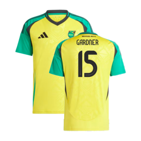 2024-2025 Jamaica Home Shirt (Gardner 15)